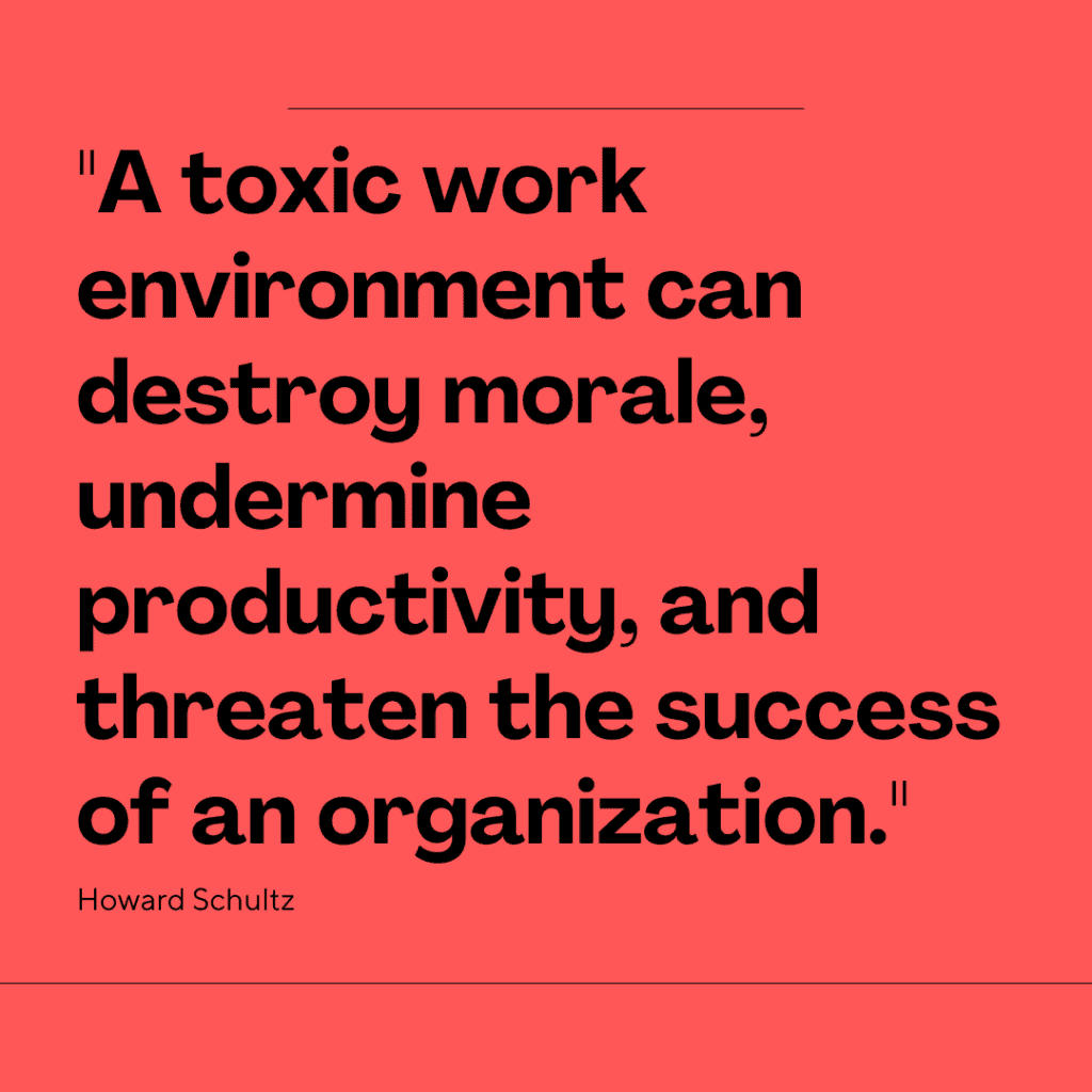 toxic work place quote